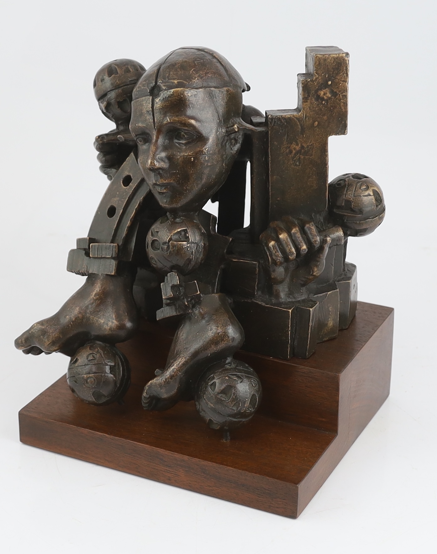 Sir Eduardo Paolozzi RA KBE HRSA (British, 1924-2005), a maquette for Great Ormond Street